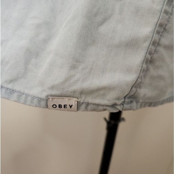 Obey Denim Mini Dress - Picture 7 of 11